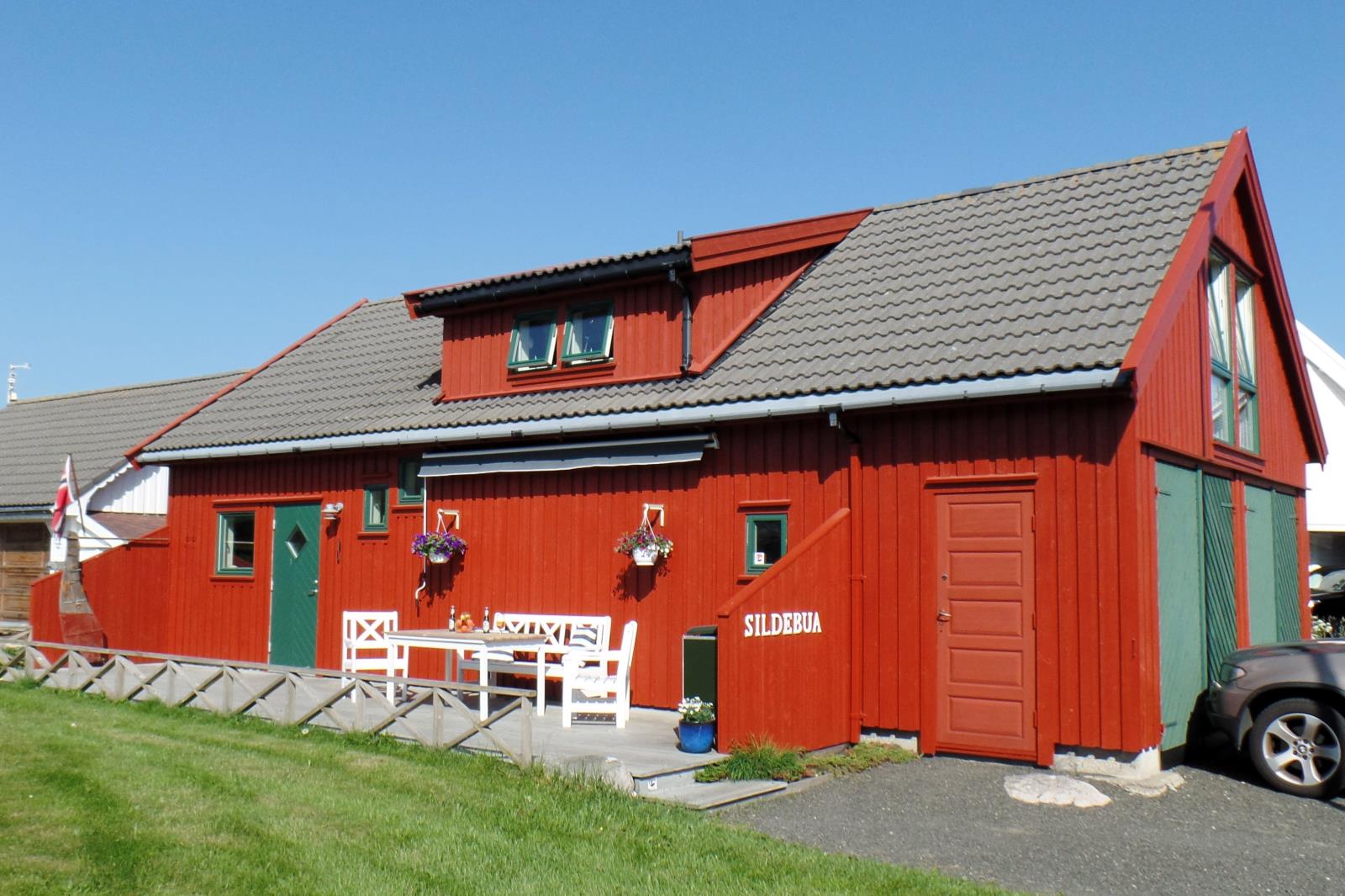 Ferienhaus Sildebua in Borhaug Borshavn bei Farsund