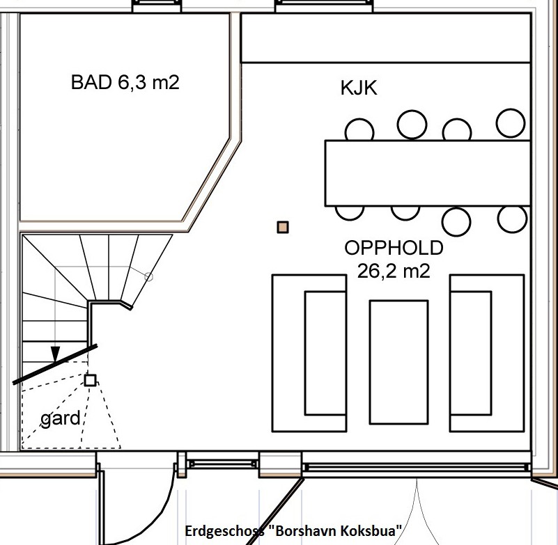 Raumaufteilung EG