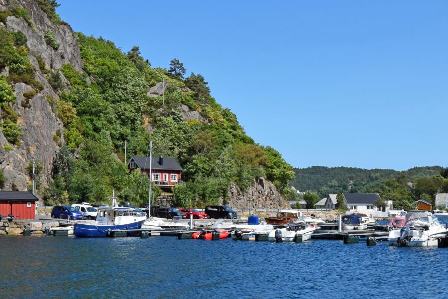 Blick auf Naversund