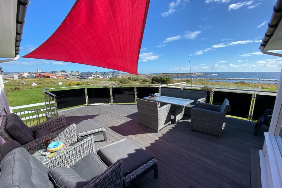 Südostterrasse mit Meerblick