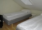 Schlafzimmer 5 mit 2 Einzelbette, als Doppelbett stellbar