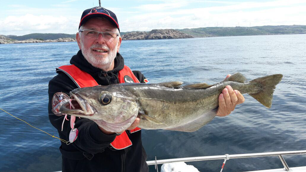 Herr Kirscht mit Egersund Pollack 